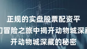 正规的实盘股票配资平台在奇幻冒险之旅中揭开动物城深藏的秘密